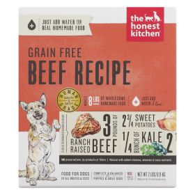 The Honest Kitchen - Dog Food - Grain-free Beef Recipe - Case Of 6 - 2 Lb. The Honest Kitchen - Dog Food - Grain-free Beef Recipe - Case Of 6 - 2 Lb.
